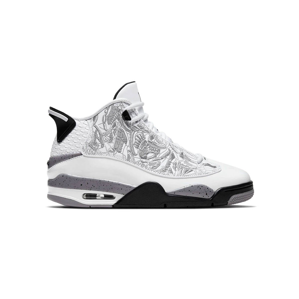 Air Jordan Men's Dub Zero White Cement Basketball Shoes ...