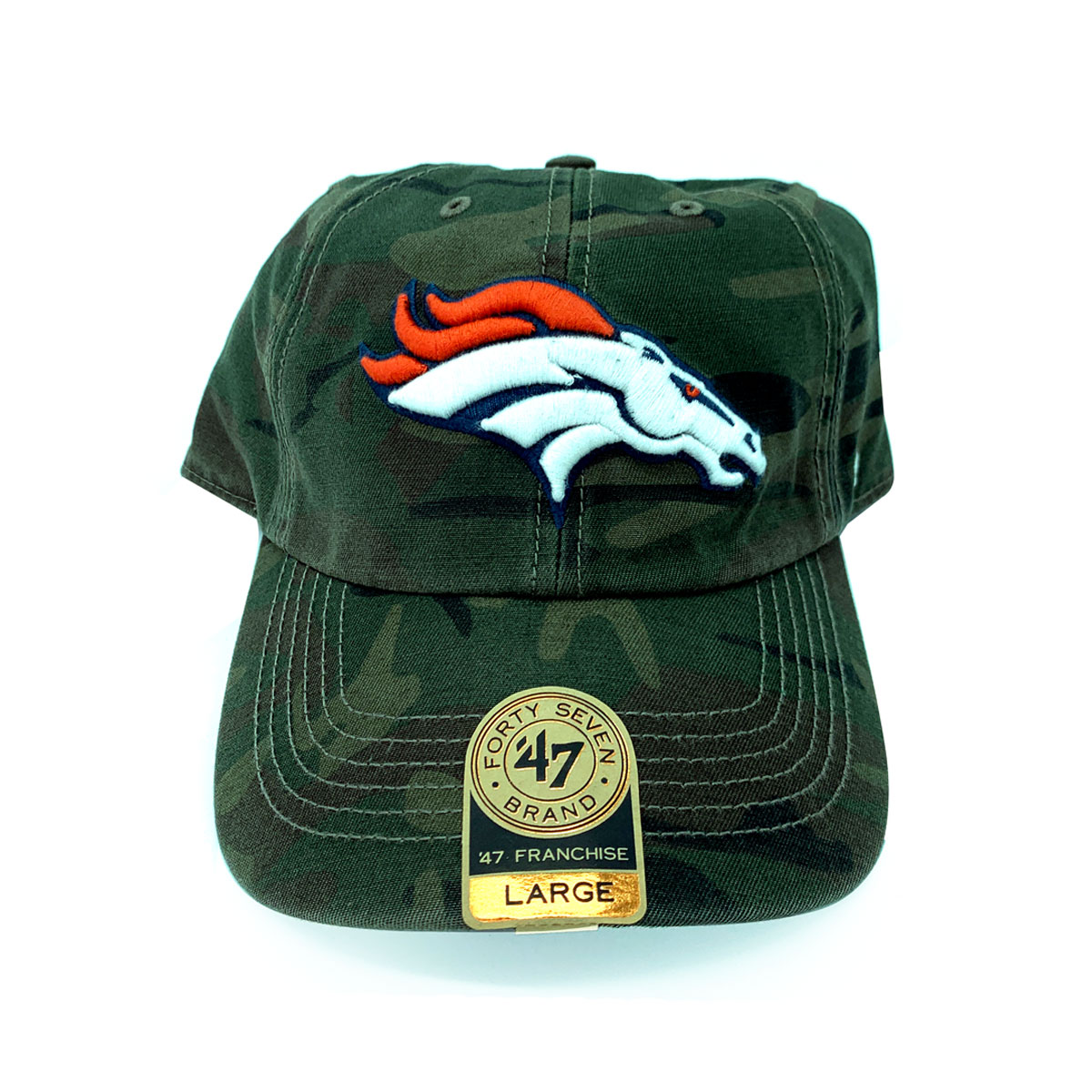 broncos camo hat