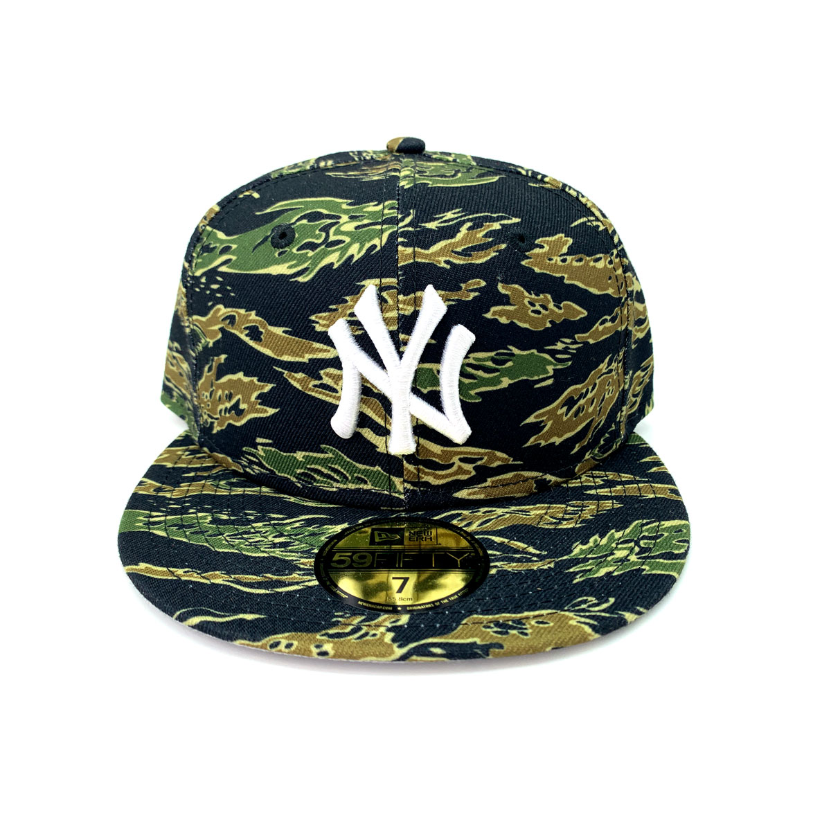 new era camo fitted hats