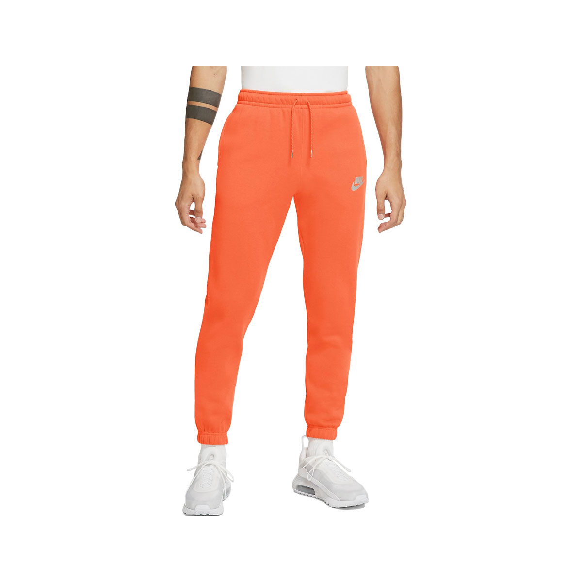 Nike Men's NSW Club Fleece Jogger Pants Electro Orange CU4367-837 ...